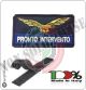 Patch Toppa Ricamata per Tuta Ordine Pubblico GPG PRONTO INTERVENTO  Blu Art.GPG-OP-11