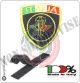 Patch Scudetto  con Velcro Carabinieri  G.I.S. Nero + Bandiera  Art.GIS-10