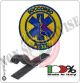 Patch Toppa Ricamo Giallo 118 Soccorso Piste con Velcro Art.NSD-118-SP