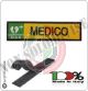 Patch Toppa Ricamata Giallo D.A.E. + MEDICO  Art.DAE-13