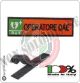 Patch Toppa Ricamata Arancio D.A.E. + OPERATORE D.A.E. Art.DAE-22