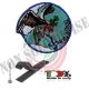 Toppa Patch Ricamata con Velcro Polizia Reparto Volo CASV C.A.S.V. Originale  Art. PS-VOLO-6
