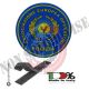 Patch Ricamate a Macchina  A.E.O.P. Associazione Europea Operatori di Polizia con Velcro  Art. NSD-AEOP-GO