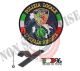 Patch Toppa Ricamata con Velcro Polizia Locale Nuovo Logo L'ITALIA RESISTE Art. NSD-IR-1