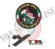 Patch Toppa Ricamata con Velcro  Protezione Civile  Nuovo Logo L'ITALIA RESISTE Art. NSD-IR-3