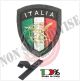 Patch Toppa Scudetto con Velcro Ricamato ITALIA + LOGO Guardia di Finanza A.T.P.I. Art.IT-ATPI