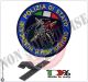 Patch Toppa con Velcro Polizia di Stato Unità Operativa di Primo Intervento Pantera + Spade Art.PS-PANTERA
