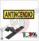 Patch Toppa con Velcro ANTINCENDIO Modello Lineare Art.VVFF-A