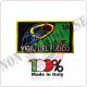Patch Toppa Ricamata con Velcro Corso Vigili del Fuoco S.A.F. 1B Art.SAF-1B