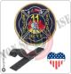 Patch Toppa Ricamata VVFF Vigili del Fuoco Americani Engine Squad HCFD Art.VVFF-06