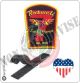 Patch Toppa  Ricamata VVFF Vigili del Fuoco Americani Luchy Seven Art.VVFF-02