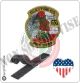 Patch Toppa Ricamata VVFF Vigili del Fuoco Americani Clayton Co Fire Dep Art.VVFF-43
