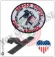 Patch Toppa Ricamata VVFF Vigili del Fuoco Americani Firefighter Combat Challenge Team Art.VVFF-20