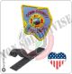 Patch Toppa Ricamata VVFF Vigili del Fuoco Americani Cobb County Fire Det Art.VVFF-42
