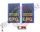 Tubolari Ricamati Bordo Azzurro GPG - GPGIPS - Maresciallo Ordinario Art.GPG-R2