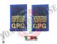 Tubolari Ricamati Bordo Azzurro GPG - GPGIPS - Maresciallo Capo Art.GPG-R1