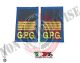 Tubolari Ricamati Bordo Blu GPG - GPGIPS - Maresciallo Capo Aiutante  Art.GPG-R14X 