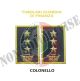 Gradi Tubolari Coppia Guardia di Finanza Colonello  Art. GDF-T18