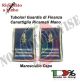 Gradi Tubolari Guardia di Finanza Ricamati a mano Canuttiglia New Maresciallo Capo Art. GDF-T27