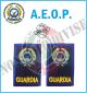 Gradi Tubolari Ricamati A.E.O.P. Logo + GUARDIA Art.AEOP-GG