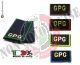 Gradi Tubolari ricamati  Guardie Giurate Polizia Privata Vigilanza GPG IPS Disponibili Bordo Giallo Azzurro Bordò Rosso Art. GPG-X