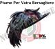 Piumetto per Cappello Vaira Moretto Bersaglieri Esercito Italiano Prodotto Italia Art. NSD-PIUMETTO