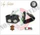 Distanziale in Pelle con Chiave Manette Incorporata Vega Holster Italia Art. 1V02
