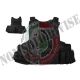 Gilet Tattico con Tasche Porta Piastre Sistema Modulare Mollé Vega Holster Italia Art. 2ET09