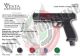 Pistola Autodifesa PaintBall Marcatore PB Borner Marcatore Semiautomatico a Gas compresso  Pain & Ball Cal. 50 Libera Vendita Vesta  Art.  VE-PDW50