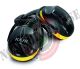 Cuffia Antirumore per Casco Plasma Q nera e gialla Professionale Protezione Civile Emergenza KASK Art. WHP00005