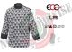 Giacca Cuoco Chef Black Confort Air GEKO Ego Chef Art. 2027132A