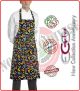 Grembiule Cucina Pettorina con Tascone cm 90x70 Dino Ego Chef Italia  Art. 6103133A