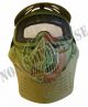 Maschera Facciale Verde Completa per Soft Air ULTIMI PEZZI   Art. 2604VR
